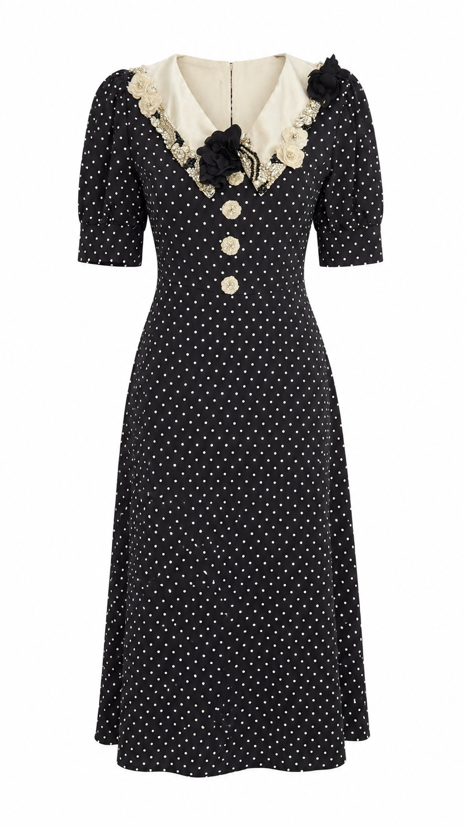 Dot Midi Dress