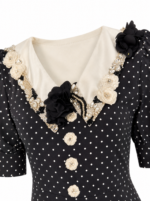 Dot Midi Dress